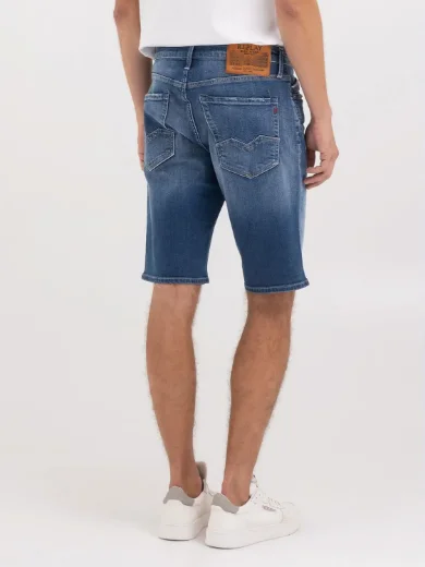 Replay Regular Fit Waitom Denim Short 