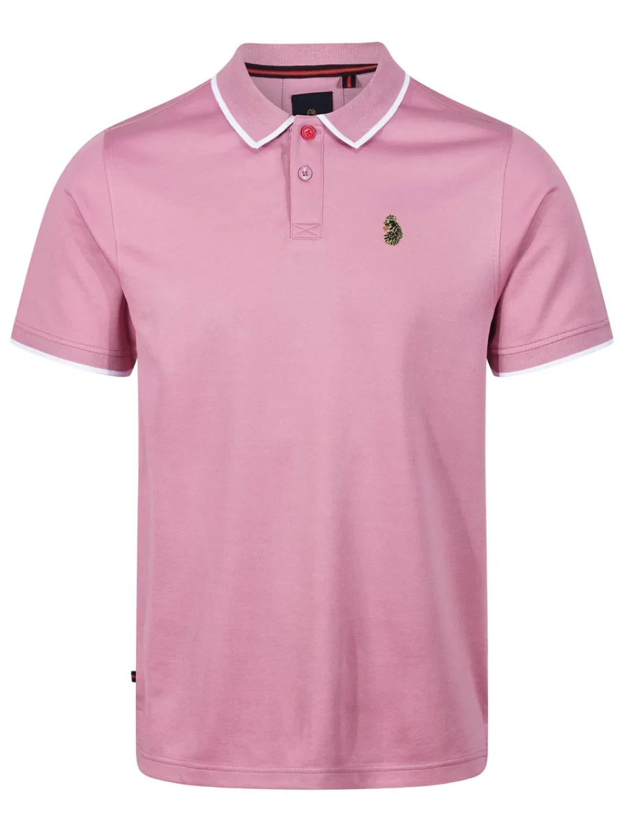 Luke 1977 Meadtastic Polo Shirt | Vintage Pink