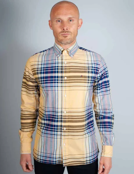 Tommy Hilfiger Oxford Check Regular Fit Shirt | Multi  Tommy Hilfiger Oxford Check Regular Fit Shirt | Multi