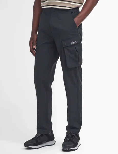 Barbour Intl Essential Tech Trousers | Black Barbour Intl Essential Tech Trousers | Black