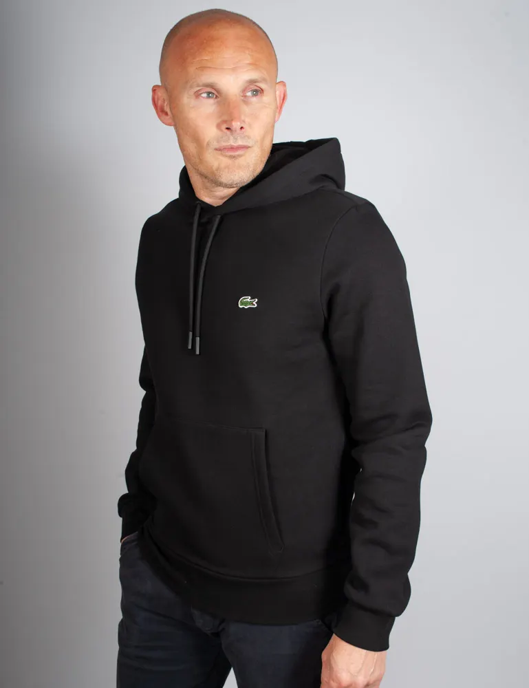 Cockney Rebel Fashions. Lacoste Men s Hooded Sweatshirt Black