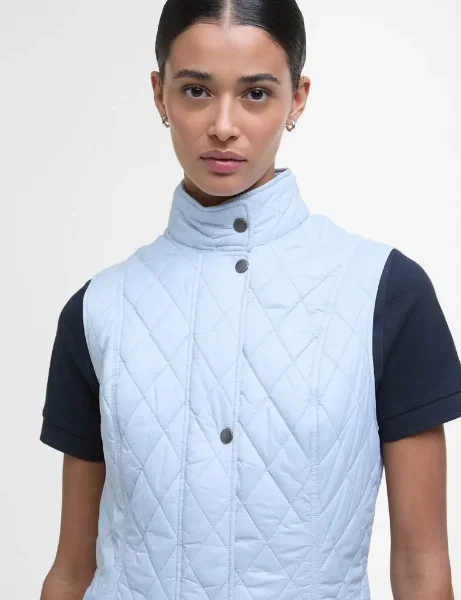 Barbour Womens Otterburn Quilted Gilet | Breeze Blue Barbour Womens Otterburn Quilted Gilet | Breeze Blue