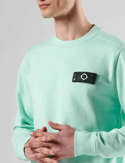 Ma.Strum Neo Crew Neck Sweatshirt | Iceberg