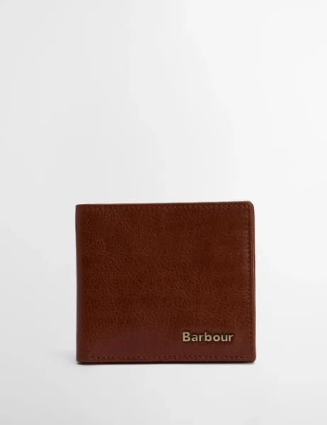 Barbour Lunan Leather Billfold Wallet | Brown Barbour Lunan Leather Billfold Wallet | Brown
