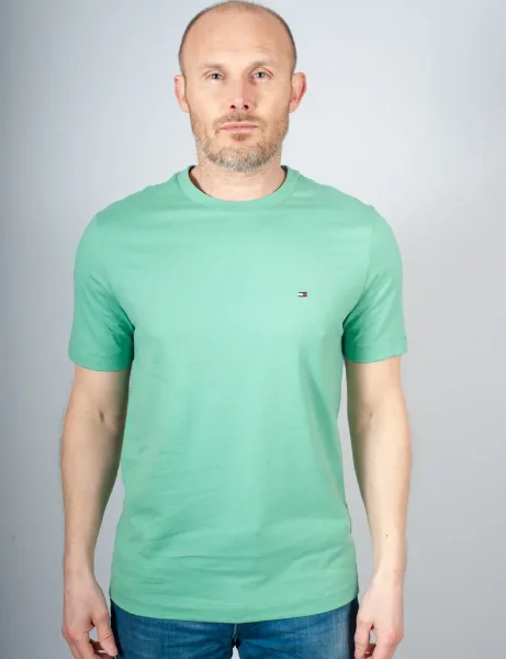Tommy Hilfiger Essential Seasonal Regular Fit T-Shirt | Fort Green Tommy Hilfiger Essential Seasonal Regular Fit T-Shirt | Fort Green