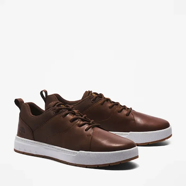 Timberland Maple Grove Low Lace-Up Trainer | Brown Timberland Maple Grove Low Lace-Up Trainer | Brown
