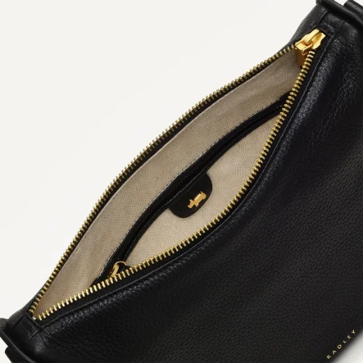 Radley Oak Street Small Ziptop Crossbody / Black