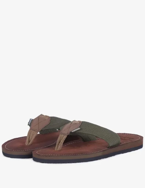 Barbour Toeman Beach Sandal | Olive Barbour Toeman Beach Sandal | Olive