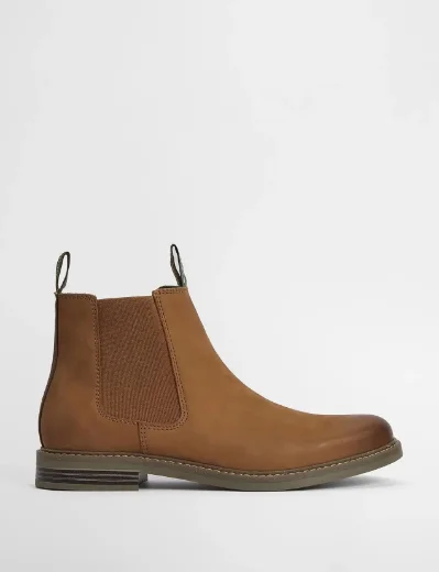 Barbour Farsley Chelsea Boot | Dark Tan