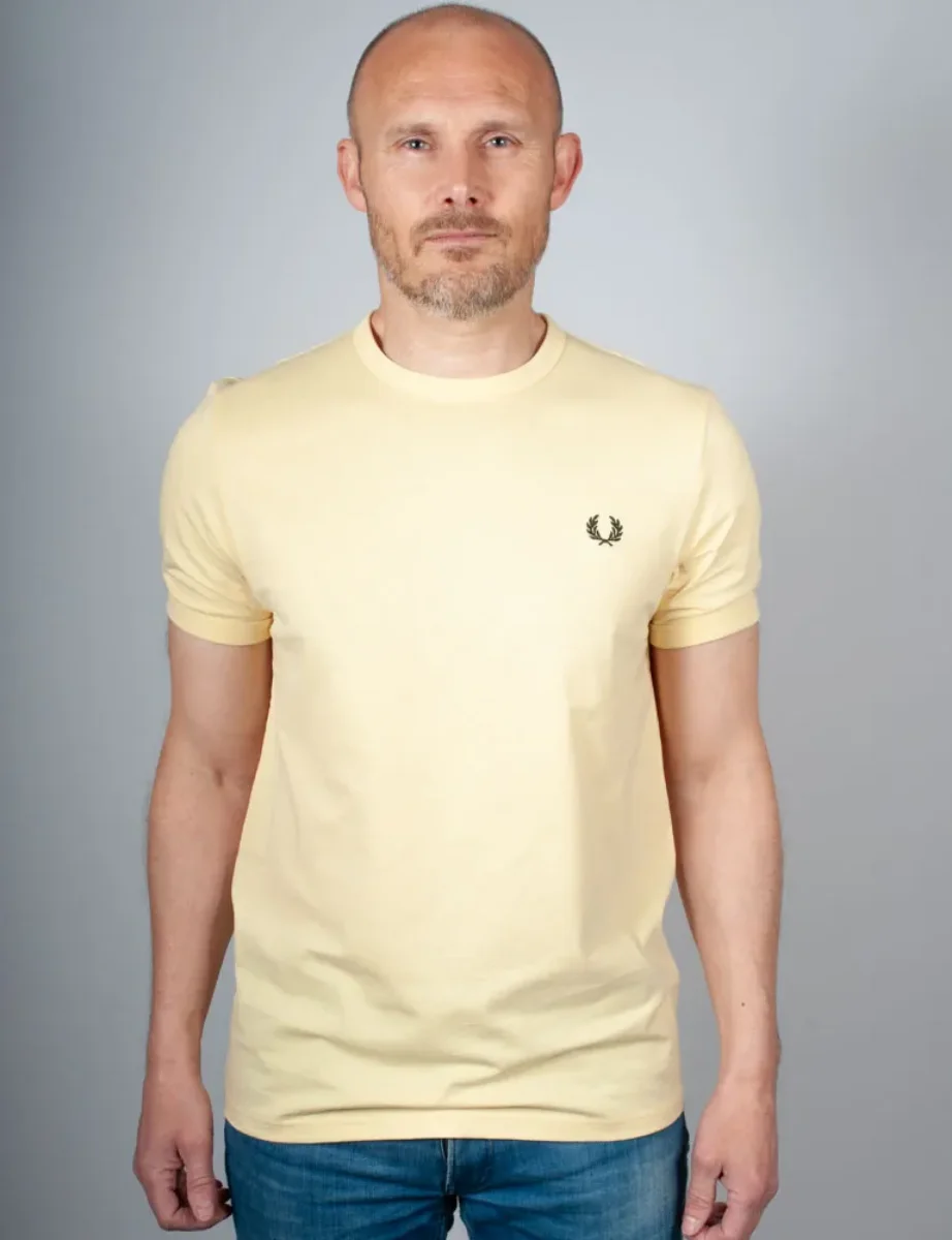 Fred Perry Ringer T-Shirt | Champions Gold 