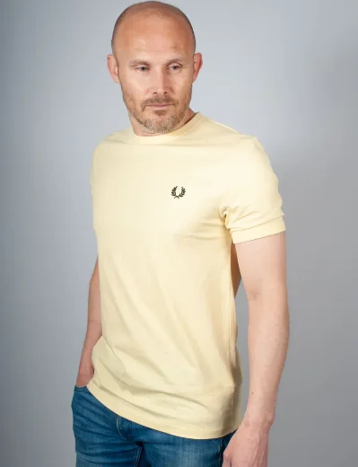 Fred Perry Ringer T-Shirt | Champions Gold 