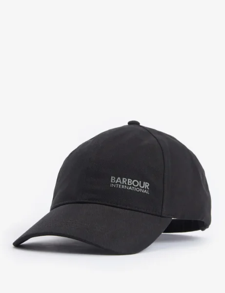 Barbour International Albury Cap | Black Barbour International Albury Cap | Black