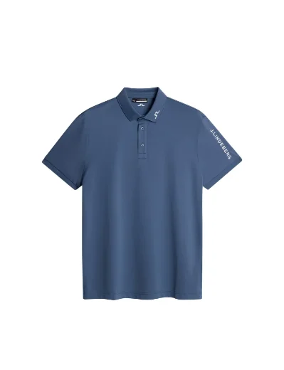 J.Lindeberg Tour Tech Polo | Vintage Indigo