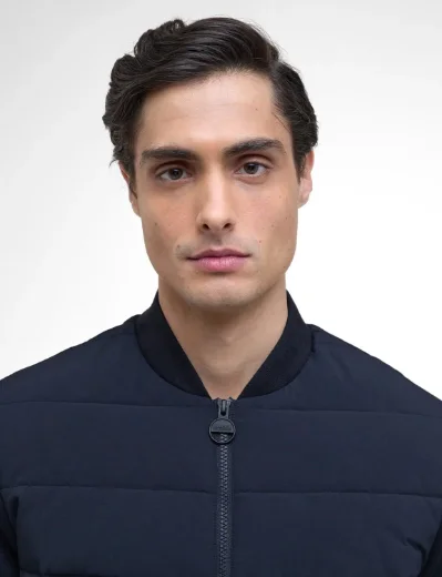 Barbour International Holmes Bomber Jacket | Navy