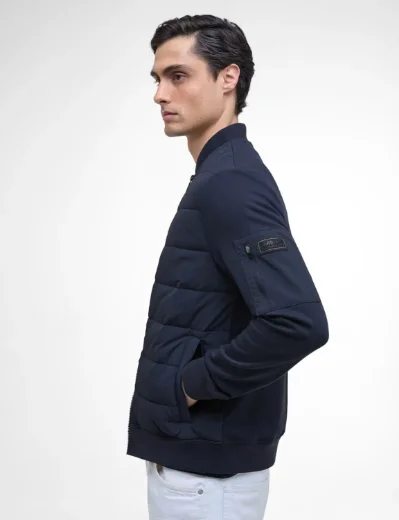 Barbour International Holmes Bomber Jacket | Navy