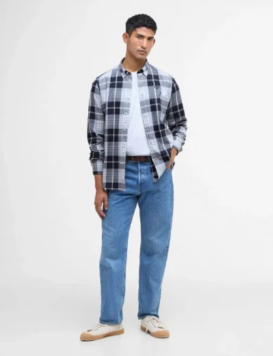 Barbour Edgar Check Shirt | Blue