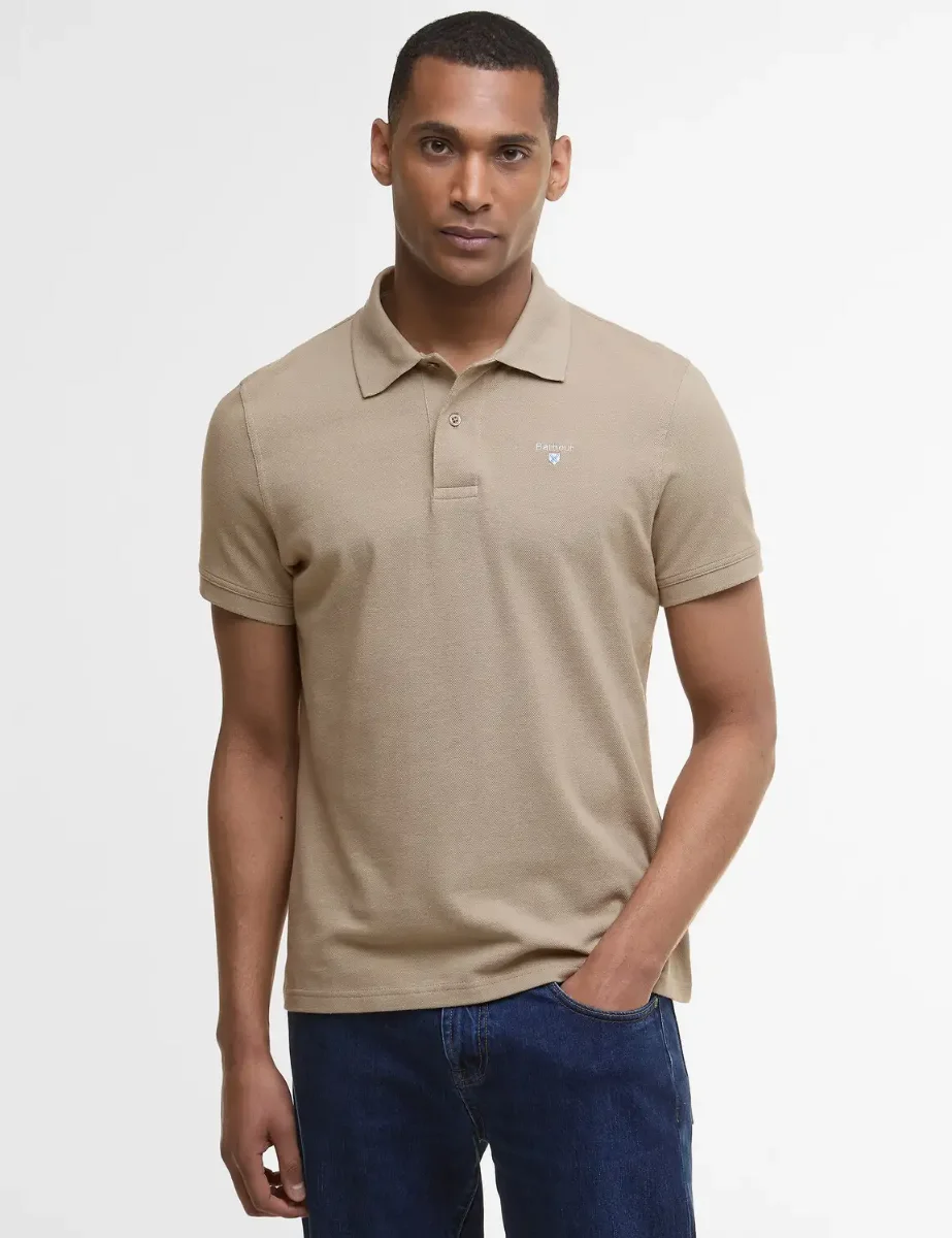 Barbour Original Sports Polo | (Stone)