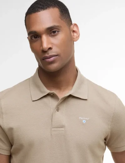 Barbour Original Sports Polo | (Stone)