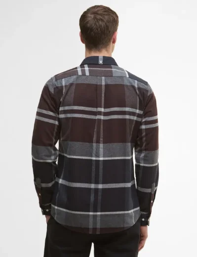 Barbour Iceloch Check Shirt | (Oak)