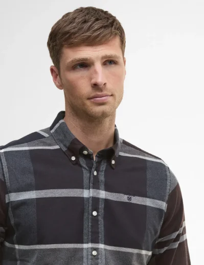 Barbour Iceloch Check Shirt | (Oak)