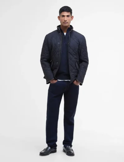 Barbour Powell Quilted Jacket | Navy