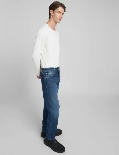 Replay Grover Straight Fit Jeans | Dark Blue