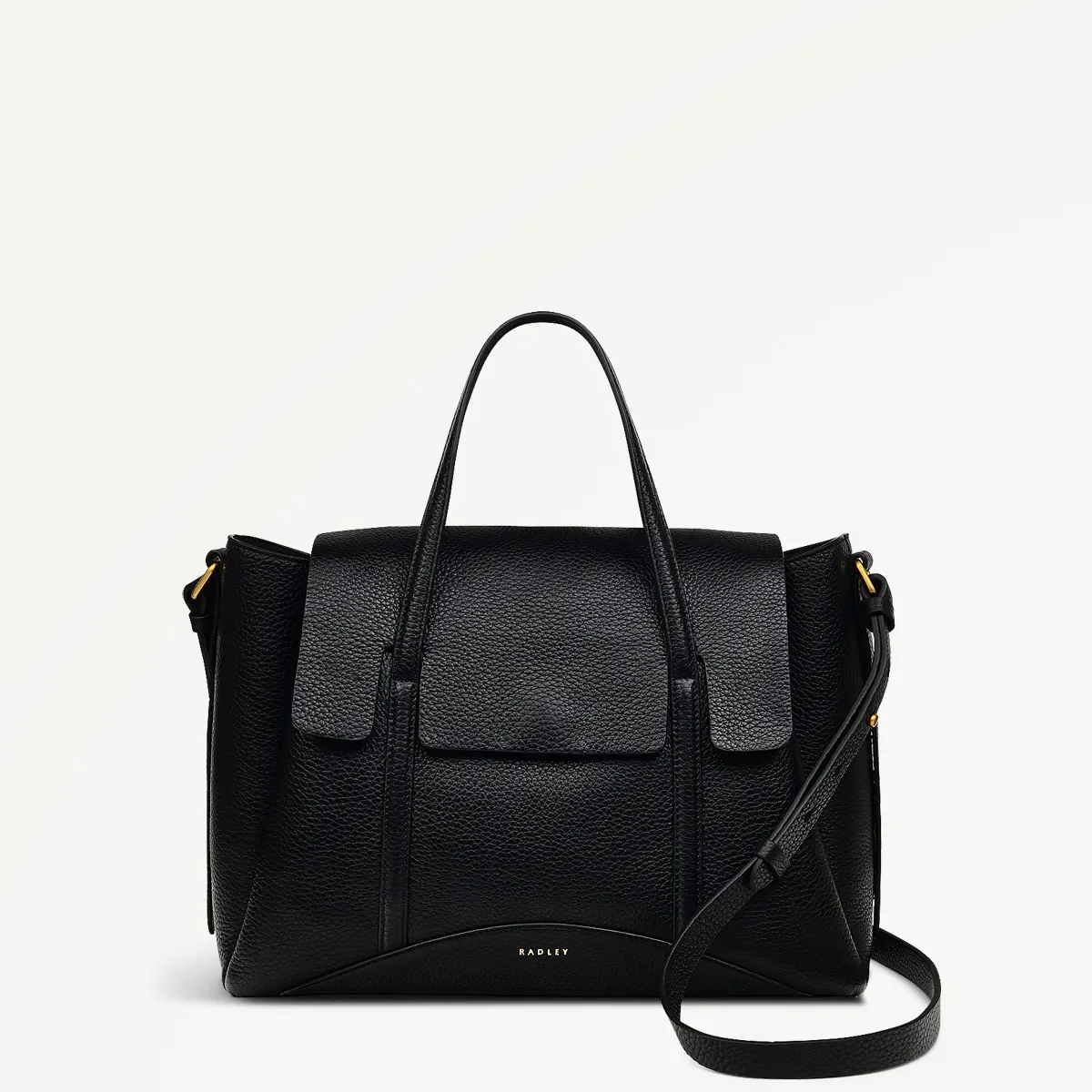 Picture of Radley The Chancery Medium Flapover Grab | Black