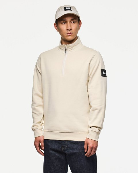 Weekend Offender Kraviz Quarter Zip Sweatshirt ¦ Calcium Weekend Offender Kraviz Quarter Zip Sweatshirt ¦ Calcium