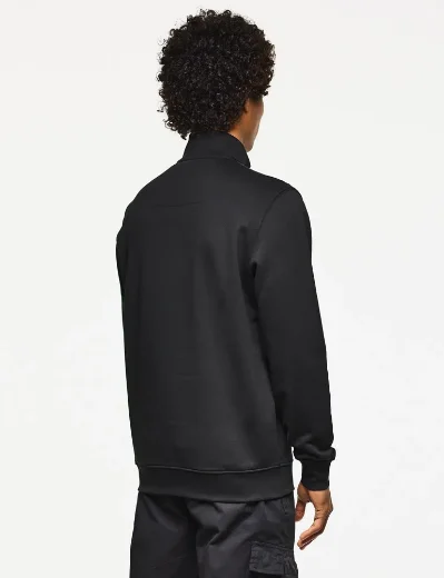 Weekend Offender Matisa Quarter zip Sweatshirt | Black
