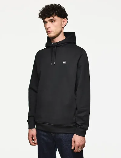 Weekend Offender Ribbe Hoodie | Black