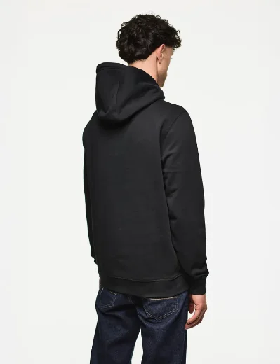 Weekend Offender Ribbe Hoodie | Black