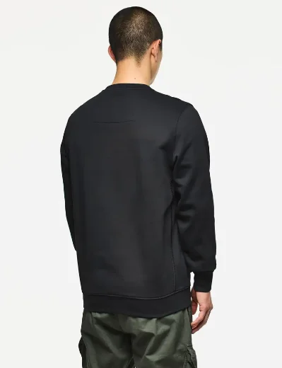 Weekend Offender Thunder Crew Neck Sweat ¦ Black