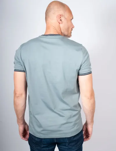 Fred Perry Twin Tipped T-shirt | Stockport Blue/Navy
