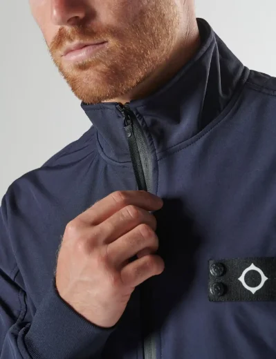 Ma.Strum Brigade Softshell Bomber Jacket | Ink Navy