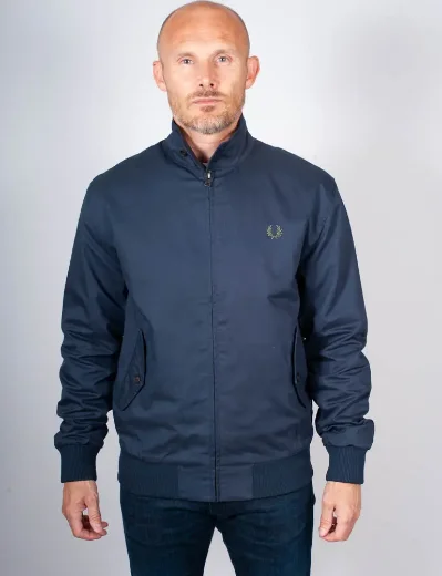 Fred Perry Classic Harrington Jacket | Tennis Blue