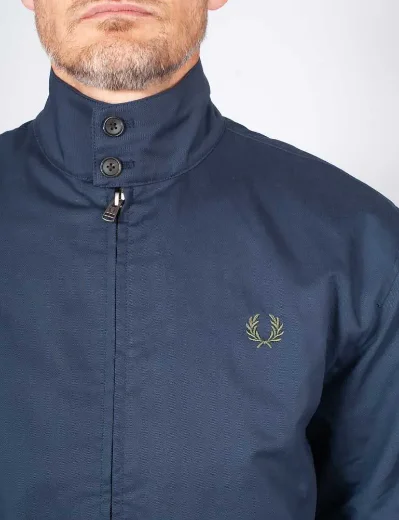 Fred Perry Classic Harrington Jacket | Tennis Blue