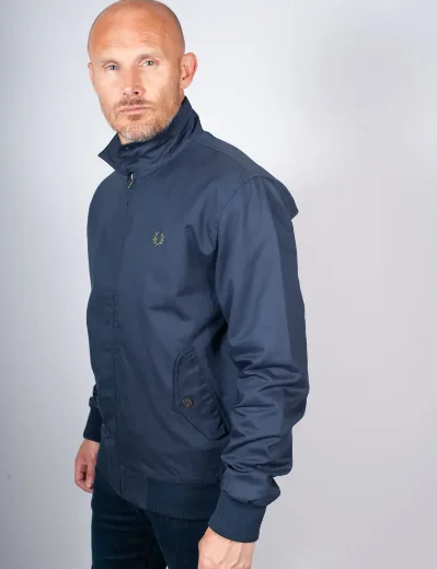 Fred Perry Classic Harrington Jacket | Tennis Blue