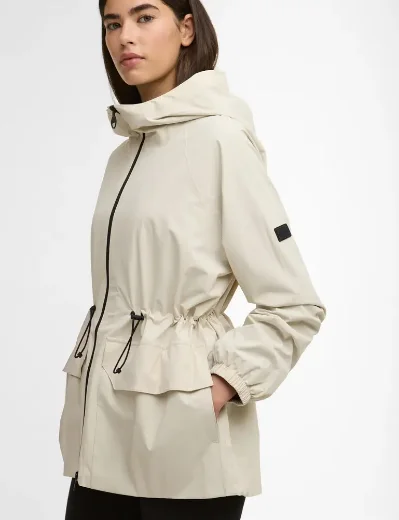 Barbour International Montgomery Waterproof Jacket | Cream