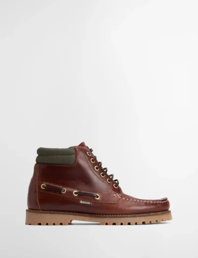 Barbour Tiller Moccasin Boot | Mahogany 