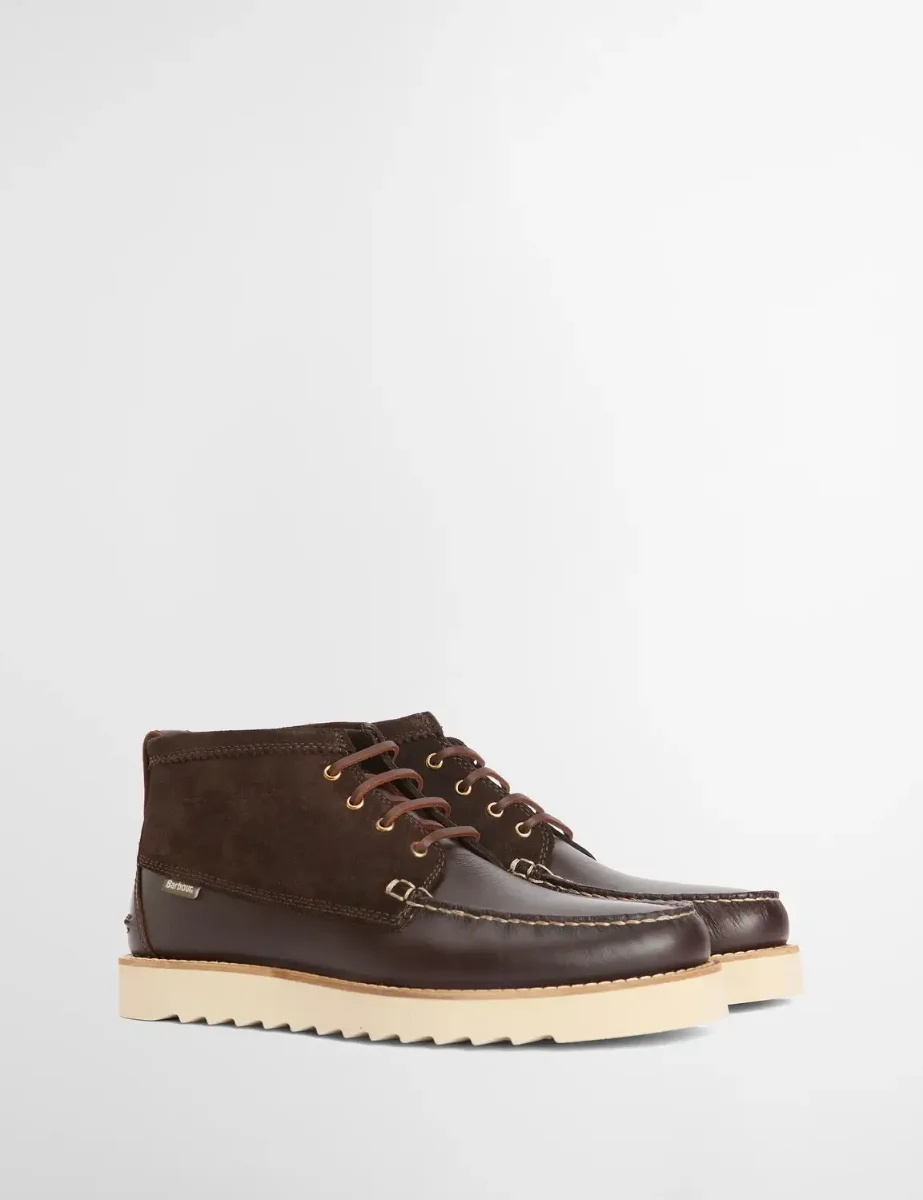 Barbour Hadston Chukka Boot | Dark Brown