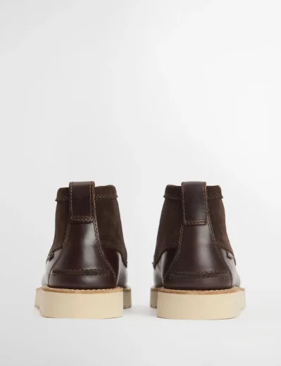 Barbour Hadston Chukka Boot | Dark Brown