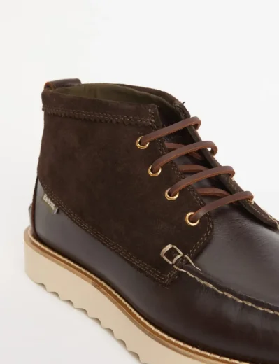 Barbour Hadston Chukka Boot | Dark Brown