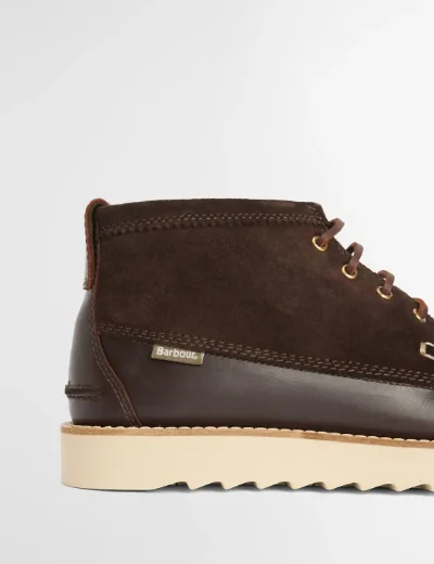Barbour Hadston Chukka Boot | Dark Brown