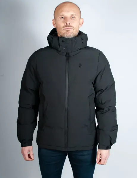 Luke Auckland Puffer Jacket | Black Luke Auckland Puffer Jacket | Black