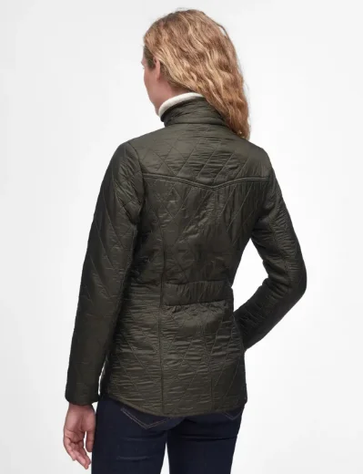 Barbour Cavalry Polar Quilt Jacket | Dark Olive