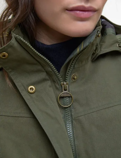Barbour Buttercup Waterproof Jacket | Olive