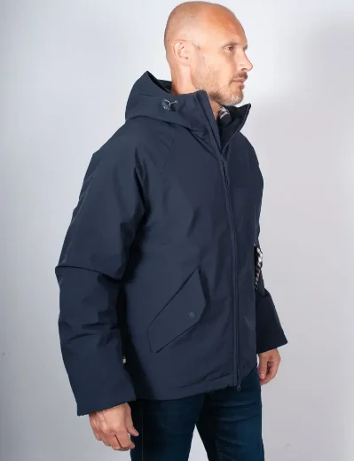 Aquascutum Active Softshell Mid Parka | Navy