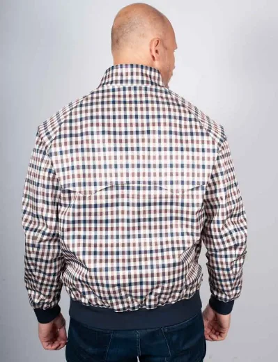 Aquascutum Active Archival Club Check Harrington 