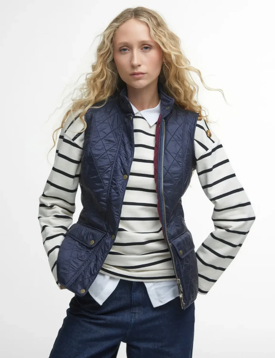 Barbour Womens Wray Gilet | Navy