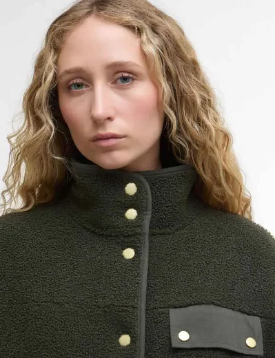 Barbour Womens Mabel Fleece | Olive
